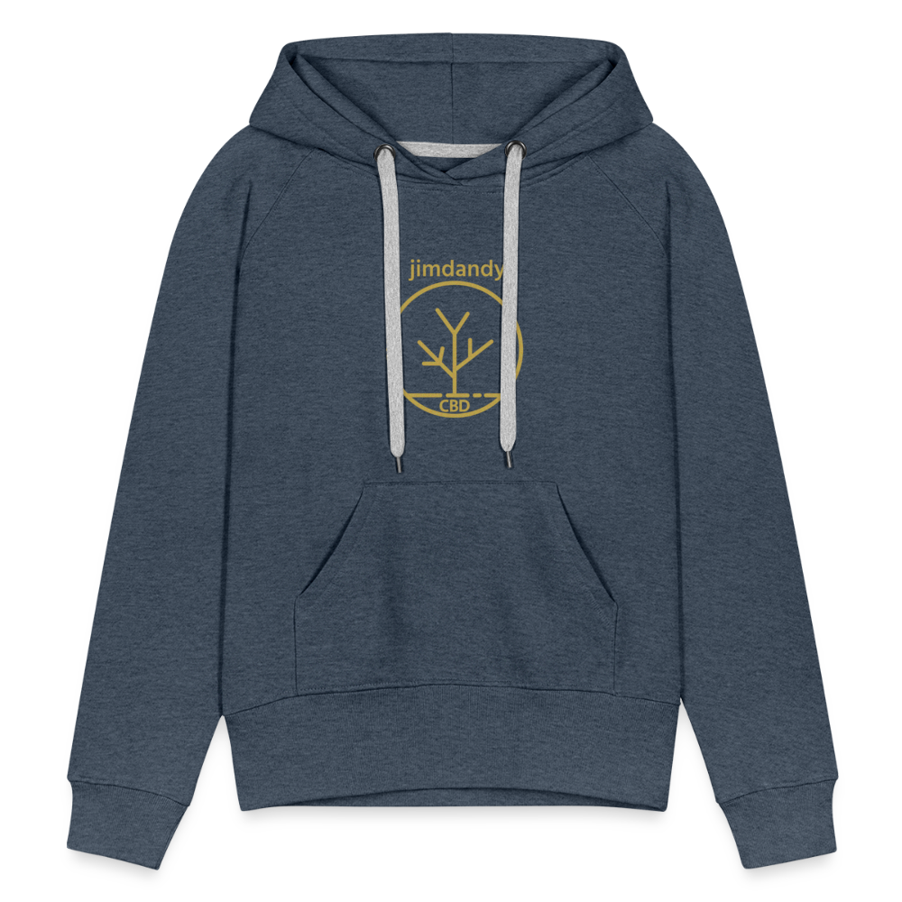 Women’s Premium Hoodie - heather denim