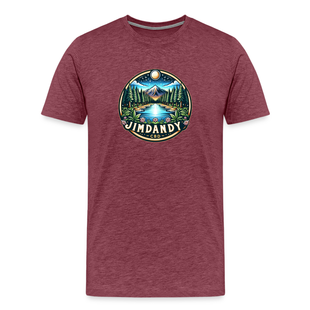 
                  
                    Men's Premium T-Shirt - heather burgundy
                  
                