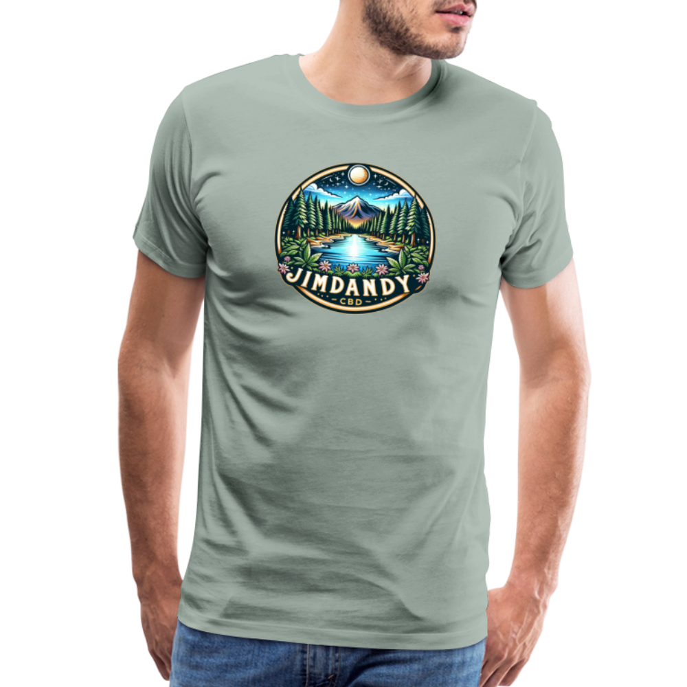 
                  
                    Men's Premium T-Shirt - steel green
                  
                