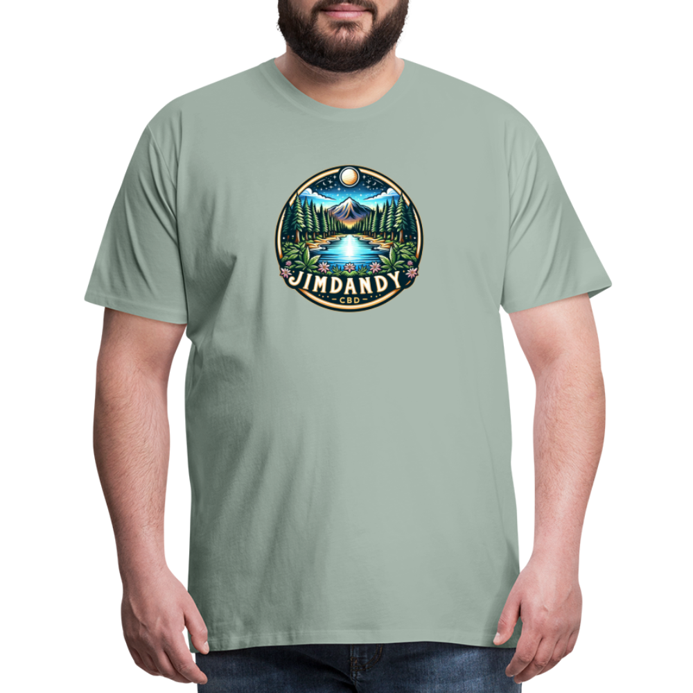 
                  
                    Men's Premium T-Shirt - steel green
                  
                